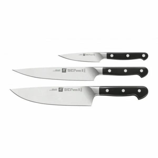 Couteau D’office 10 Cm, Couteau De Chef 20 Cm Et Couteau Tranchelard 20 Cm Zwilling PRO grande surprise 1