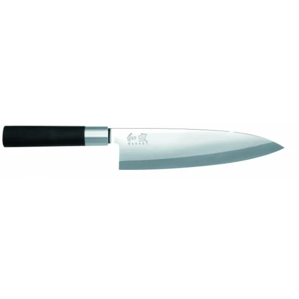 Officielle Couteau Deba 21 Cm Wasabi Black Kai 1