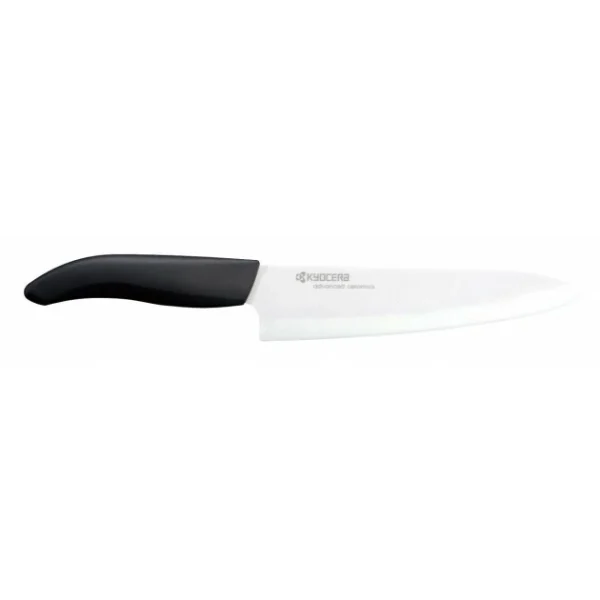 Couteau Du Chef Lame Céramique 18 Cm Kyocera Noir à prix réduits 1