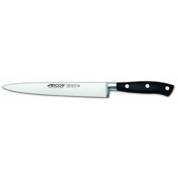 grossiste en ligne Couteau Filet De Sole 17 Cm Arcos RIVIERA Noir 1