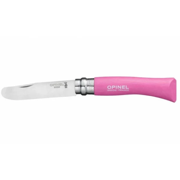 Couteau Pour Enfant N°7 Fuchsia Mon Premier Opinel pas cher 1