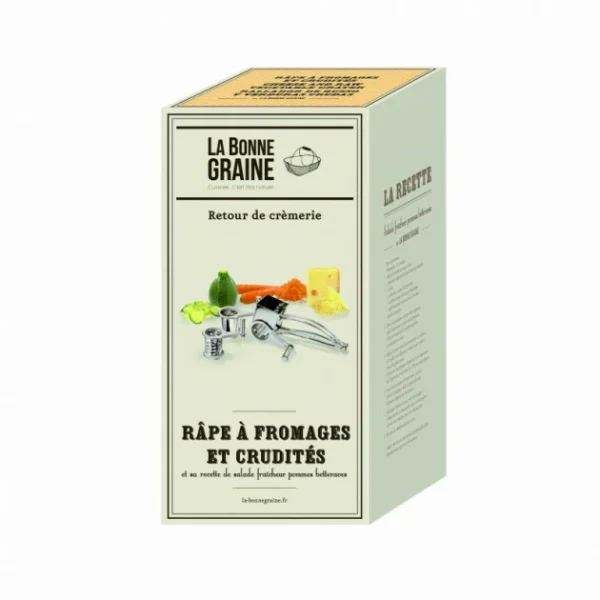 Sortie 🤩 Moulin Râpe à fromage inox 3 tambours 🤩 soldes luxe 4