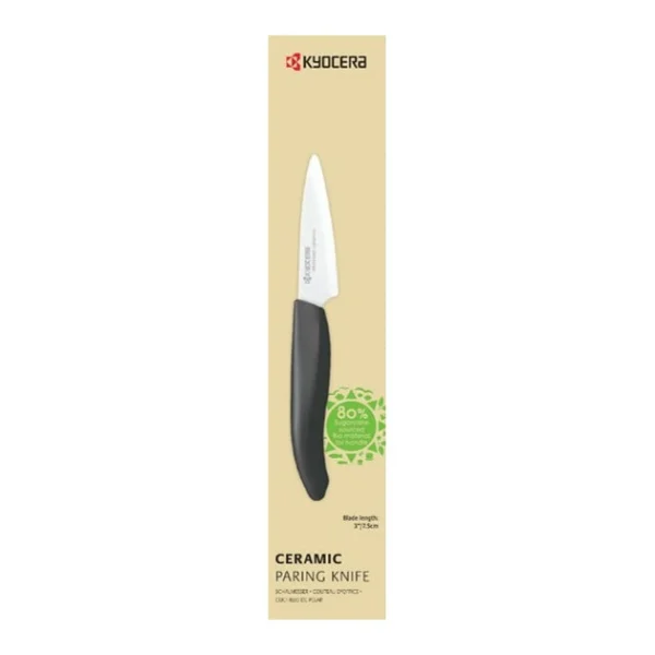 marques pas cher Petit Couteau D’Office Céramique Noir 7,5 Cm Gen Earth Kyocera 3