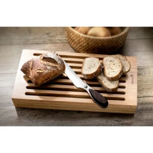 vente luxe pas cher DEGLON Planche à Pain Ramasse Miettes 41,2 X 22,8 Cm Bambou Déglon 6