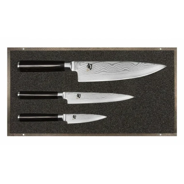 Achat Set Couteau D’Office, Couteau Universel Et Couteau De Chef Shun Classic Damas Kai 1